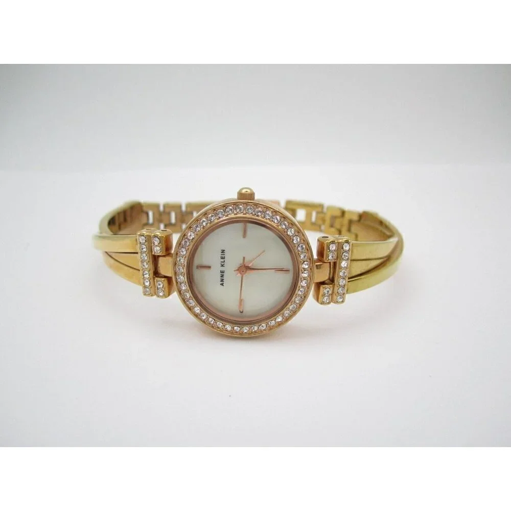 Women's Anne Klein Quartz WR Analog 26mm Dial Causal Round Watch (G486)